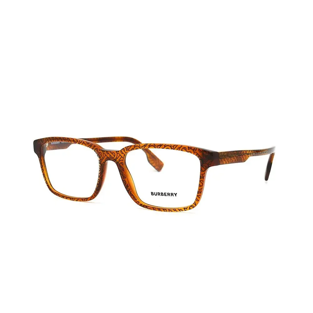 NEW Burberry BE2308 3823 Transparent Brown/signature B Check Eyeglasses Frame - Picture 4 of 13